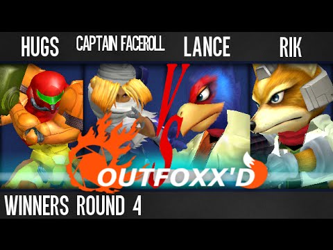 Outfoxx'd (Melee) - HugS + Captain Faceroll VS Lanceinthepants + Rik - Winners Round 4
