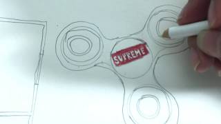 SUPREME spinner fidge DRAWN