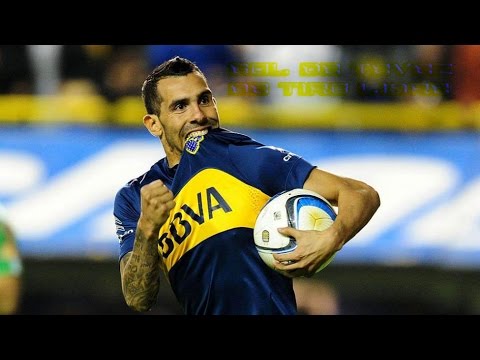 !!gol de tevez de tiro libre!!!