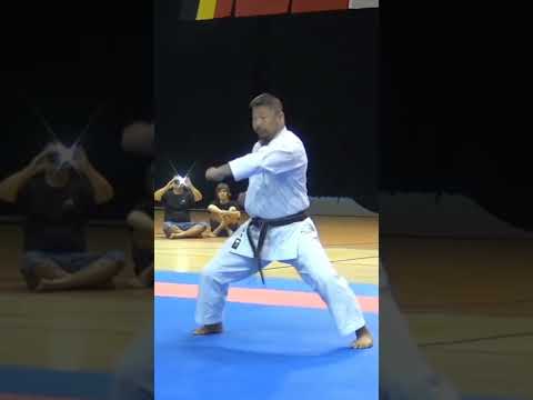 ENPI Kata By KURIHARA KAZUAKI (JKA) Part 1 #jka #shorts #wkf #karatetraining #wkf_videos #karate