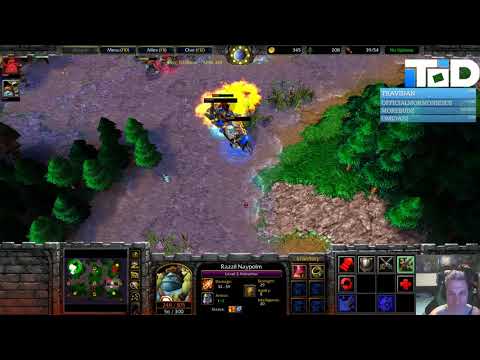 Warcraft III #889 - KiWiKaKi Human vs Orc (Echo Isles)