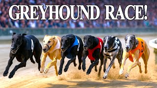 Greyhound Racing – Insane Speed! Who Will Win This Race