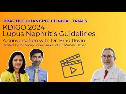 KDIGO 2024 Lupus Nephritis Guidelines: A conversation with Dr. Brad Rovin