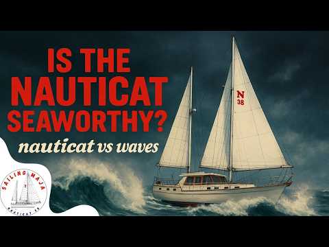 Is the Nauticat seaworthy? How a motorsailer behaves in bad weather.