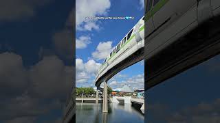 There’s just something about the monorail gliding through EPCOT… pure Disney magic ✨️