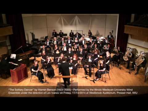 2. “The Solitary Dancer” by Warren Benson (1924-2005)