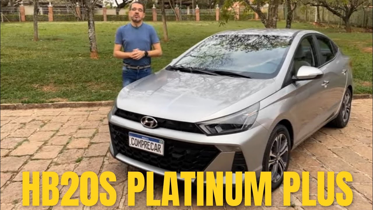 Avaliação: Hyundai HB20S Platinum Plus 2023 - Versão mais completa do sedan compacto