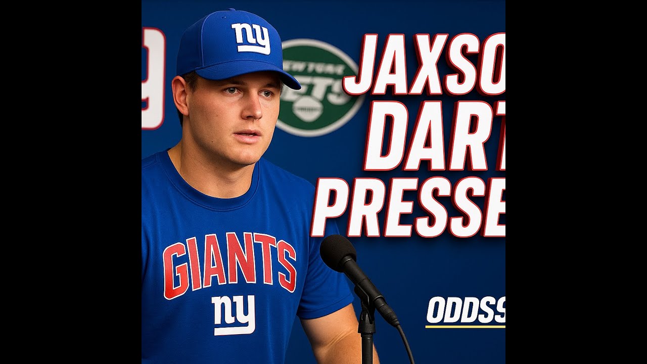 Jaxson Dart — P Season Gm 2 vs Jets   Odds911 com #Giants, #JaxsonDart, #NFLPreseason