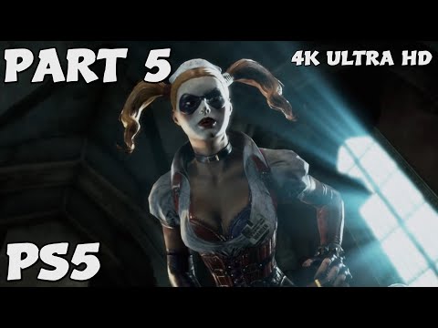 Batman Return to Arkham Asylum PS5 4K Walkthrough Gameplay PART 5 No Commentary