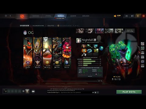 dota2fullmatch - nightfall - broodmother - OG vs EG - TI11