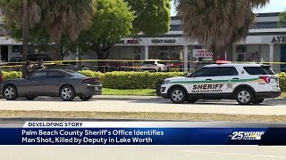 Police identify rifle-carrying man killed by deputy in Lake Worth shopping center