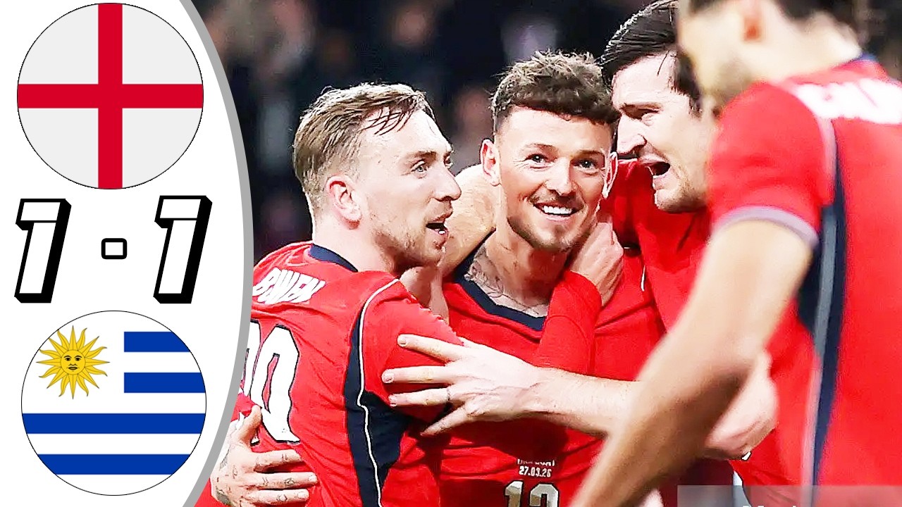 England vs Uruguay 1-1- HL & GoaIs - 2026 Ben white Goal