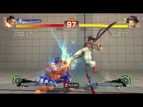 SSFIVAE~ E.Honda (Hameo100kan) vs. Makoto (meu1988) HD