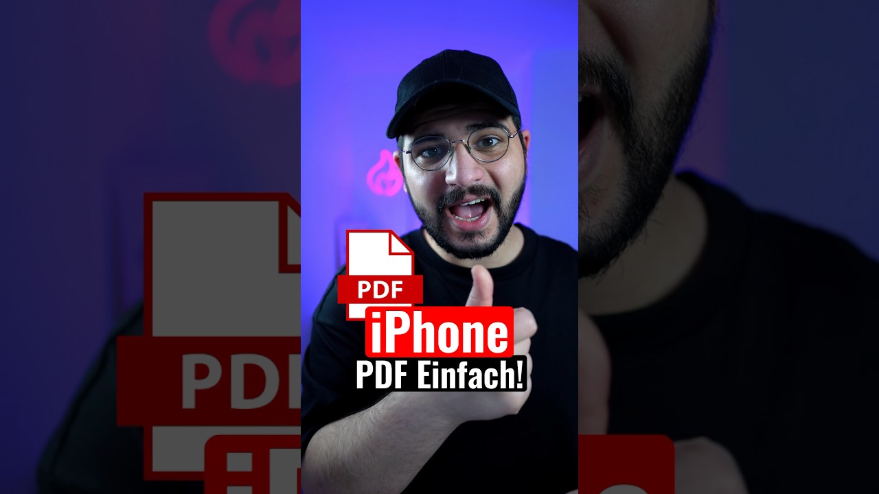 ✅ Very easy: create iPhone PDF!