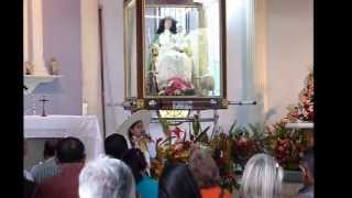 preview picture of video 'Andri La Charrita de Oro cantandole a la Divina Pastora el Ave María'