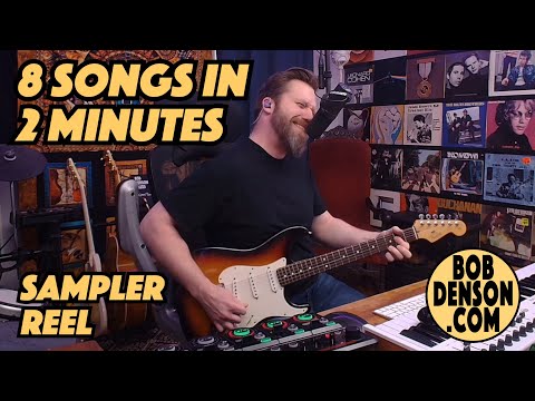 8 Songs in 2 Minutes - Bob Denson Live Sampler Reel