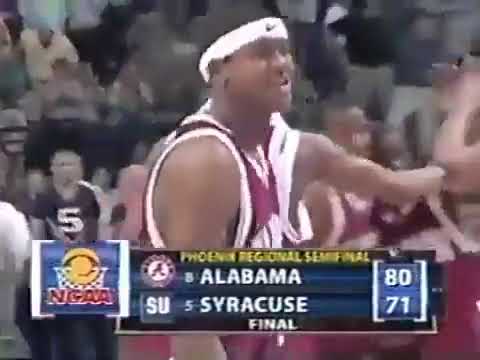 (8) Alabama vs (5) Syracuse | 2004 NCAA Tournament - Sweet 16 Highlights | March 25, 2004