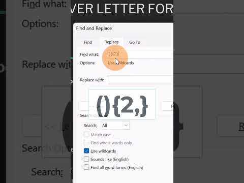 How to remove unwanted spaces in Word #shorts