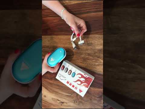 Power Bank a ohrievač rúk v jednom Alpenheat BP13 - čierna