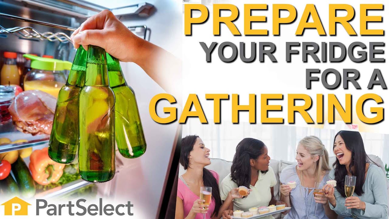 How to Prepare Your Fridge for a Gathering