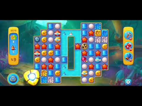 Fishdom 9574 Hard Level - NO 💣🧨💥