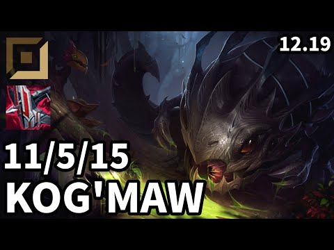 Kog'Maw ADC vs Kalista - Ranked Master - Patch KR 12.19