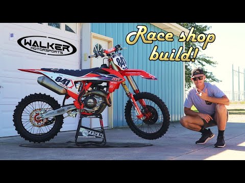 I BOUGHT MY DREAM MOTOCROSS RACE SHOP!! But it needs some work...