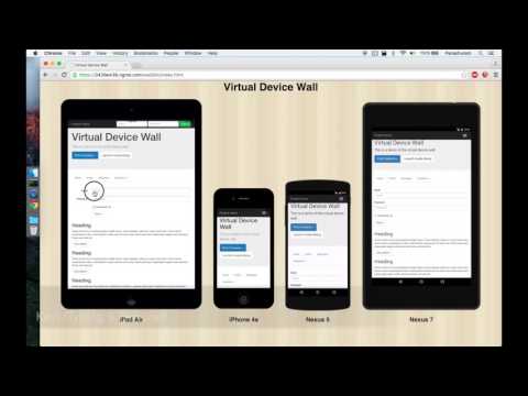 Virtual Device Wall - Youtube Video Link