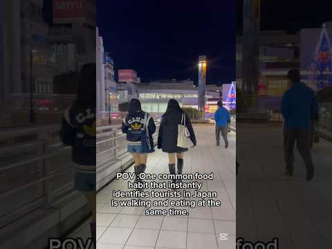 How do Japanese see as Tourists shorts#japan #food #culture #ettiquette