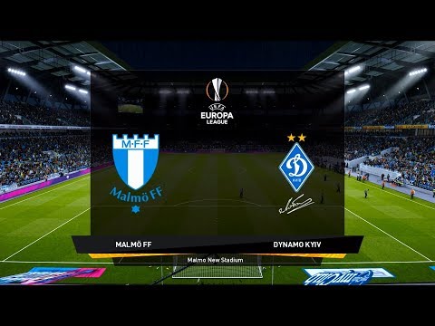 Malmo FF vs Dynamo Kyiv | UEFA Europa League | PES 2020