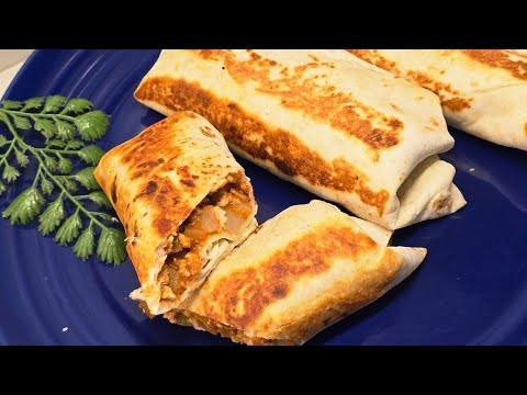 Ultimate Crunchy Beef Burrito recipe. You can use Turkey or Beef.