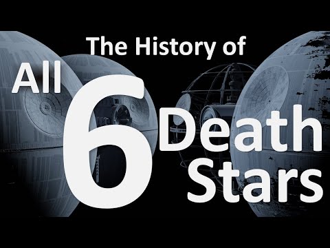 The History of all 6 Death Star Space Stations |Star Wars Legends Lore