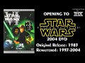 Opening To Return Of The Jedi 1983 2004 DVD