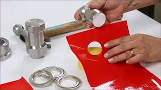 Kuşgözü nasıl takılır / Perde halkası nasıl takılır. Makinesiz kuşgözü takma #birçekiçyeter