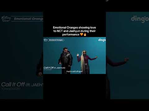 When Emotional Oranges Sang Jaehyun's Verse on 'Call It Off' 🔥