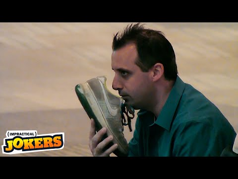 Impractical Jokers Funniest Moments - Challenge Joe Smell Stranger's Shoe | Compilation Part 22