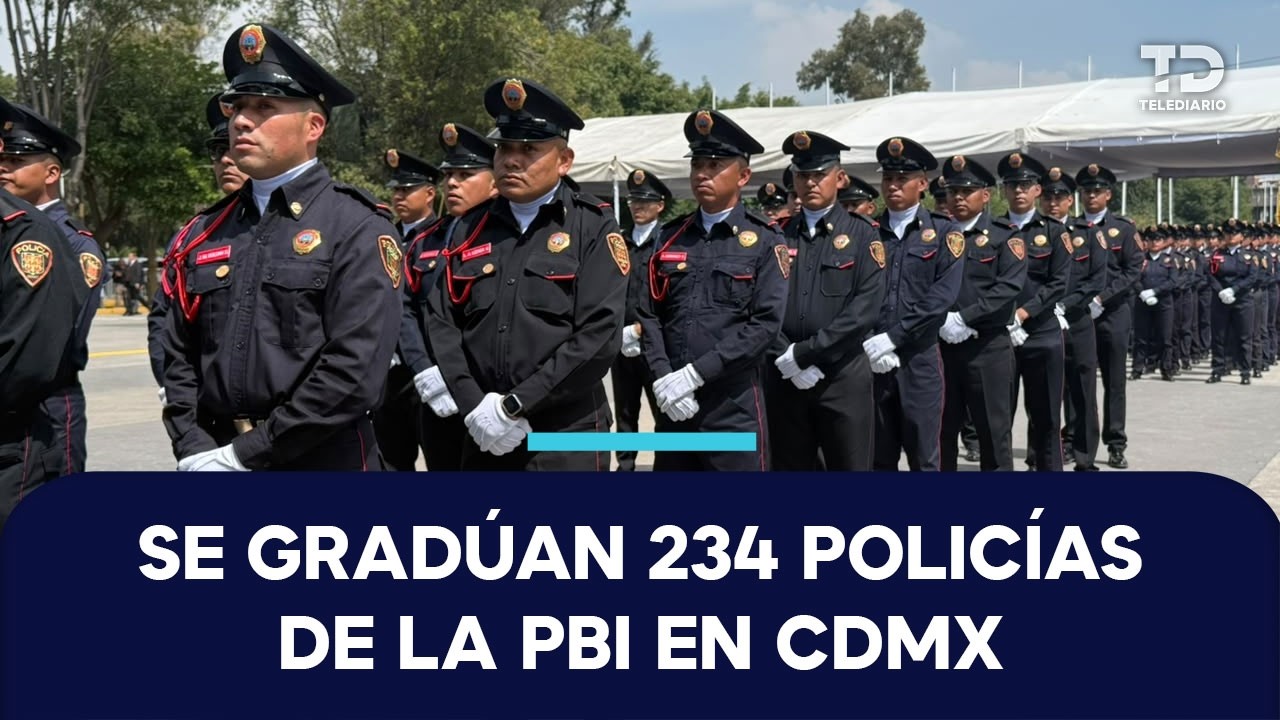 ¡85 años de servicio! PBI gradúa a 234 nuevos policías en una ceremonia llena de orgullo y emoción