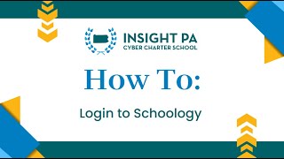 How To: Login to Schoology