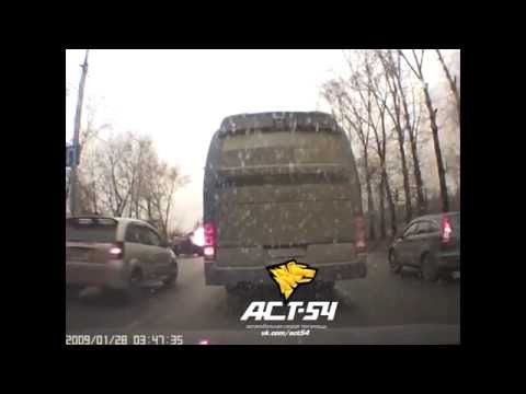 Авария на Большевистской Новосибирск 16 октября 2014