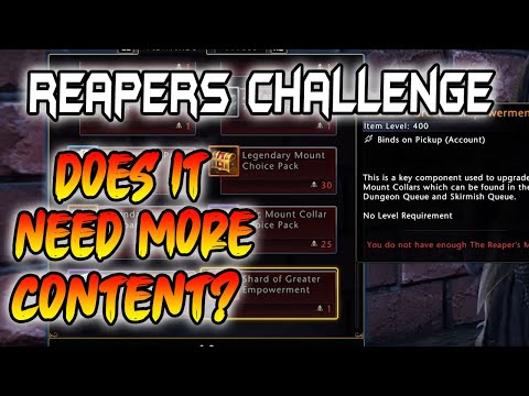 The PROBLEM with REAPERS CHALLENGE in Neverwinter (Discussion Video)