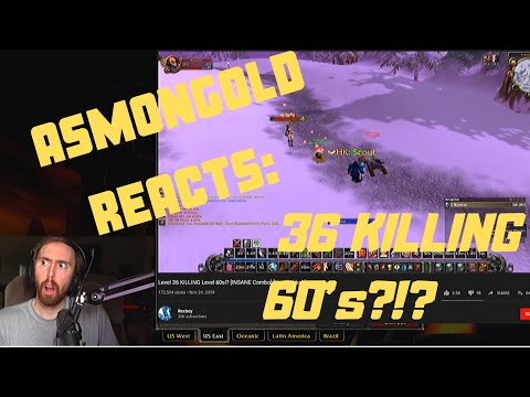 ASMONGOLD REACTS: 36 killing lvl 60's?! BETTER THAN BONEREAVERS EDGE?!
