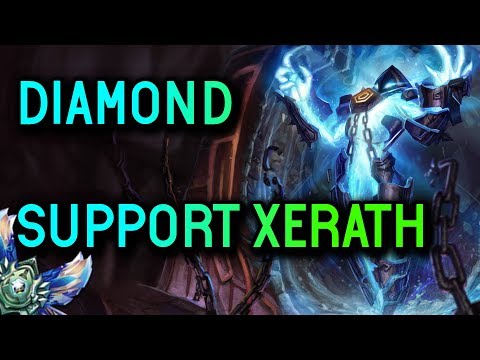 Support Xerath 8.12 Diamond Full Gameplay - League of Legends