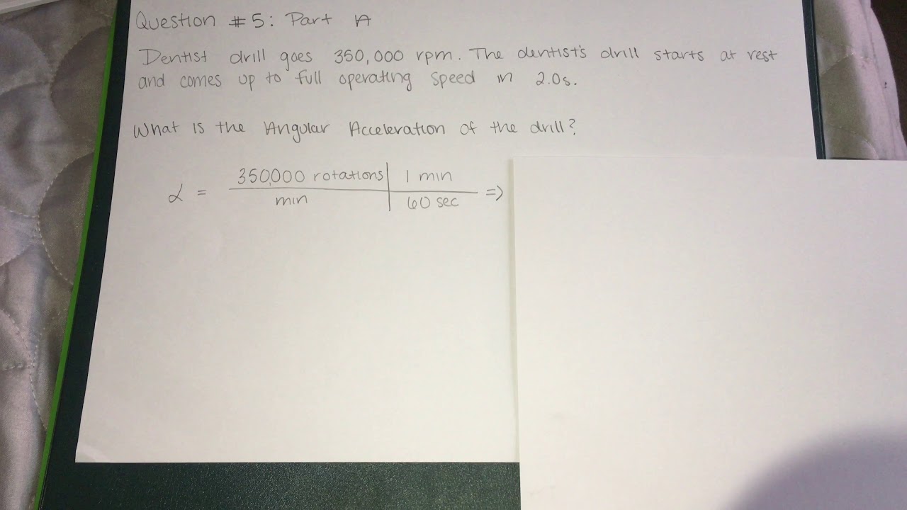 Mastering Physics Chapter 10, question 5 part A