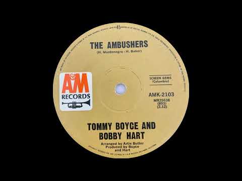 1968: Tommy Boyce & Bobby Hart - The Ambushers - mono 45