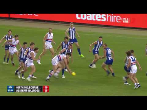 Round 4 AFL - North Melbourne v Western Bulldogs Highlights