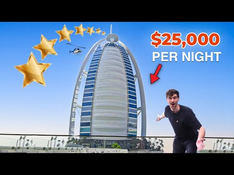 I Stayed in World's Only 7 Star Hotel (Burj Al Arab)