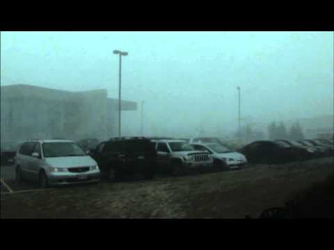 Insane snow squall timelapse at TWN studios!