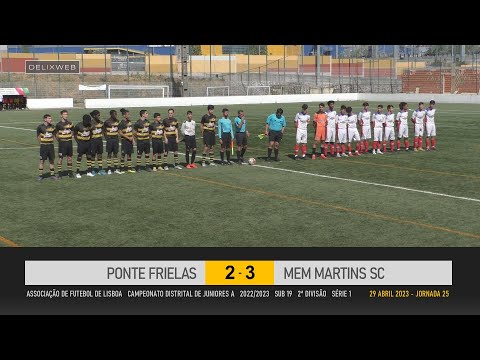 Ponte Frielas (2-3) Mem Martins [SUB19 J25]