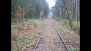 preview picture of video 'Neuenkirchener Draisinenbahn - Gesamtstrecke'