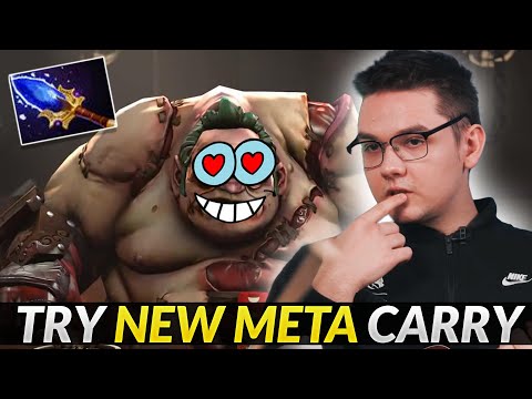 Yatoro tried the NEW meta Pudge Carry Finally